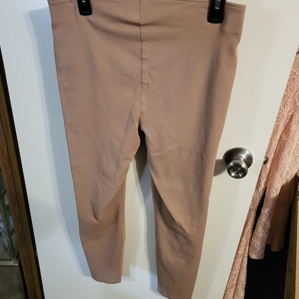 WOMANS LAUREN CONRAD POWDER SKINNY PANTS SZ L
